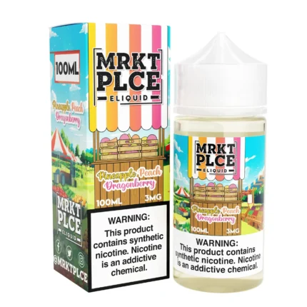 Mrkt Plce Pineapple Peach Dragonberry 100ml
