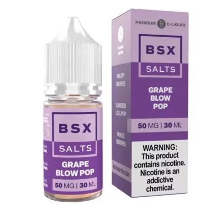 Glas BSX Salts Grape Blow Pop Salts  30ml