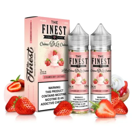 The Finest Strawberry Custard 120ml