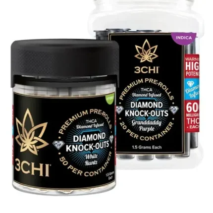 3Chi Diamond Knock-Out THCA Infused Pre-Roll  1.5g